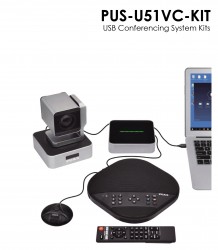 [VN] PUS-U51VC-Kít Bộ Combo Camera và Microphone cho hội nghị trực tuyến, dạy học trực tuyến